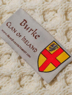 Burke Clan Aran Throw