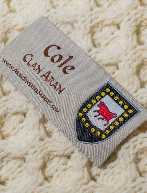 Cole Clan Aran Poncho – Bild 5