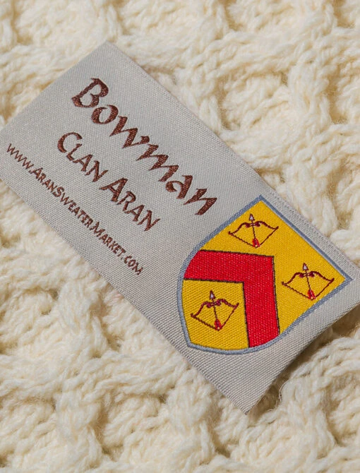 Bowman Clan Aran Throw – Bild 4