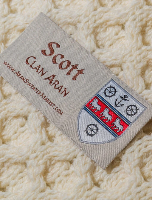 Scott Clan Aran Throw – Bild 4