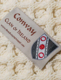 Conway Clan Aran Throw