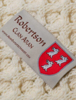 Robertson Clan Aran Poncho