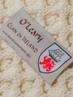 O'Leary Clan Aran Throw
