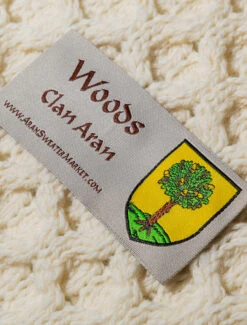 Woods Clan Aran Poncho