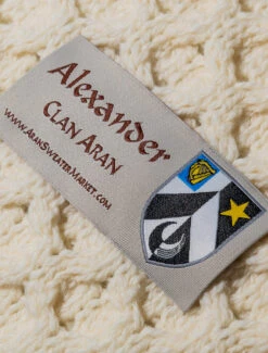 Alexander Clan Aran Throw
