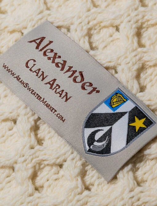 Alexander Clan Aran Throw