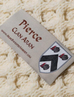 Pierce Clan Aran Throw