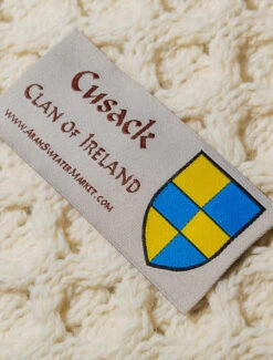 Cusack Clan Aran Throw -Modekleidung Shot 63 63890.1667982030