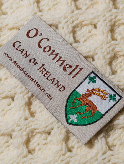 O'Connell Clan Aran Poncho – Bild 4