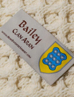Bailey Clan Aran Throw -Modekleidung Shot 9 89174.1614861005
