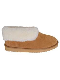 Aran Ladies Closed Back Sheepskin Slippers