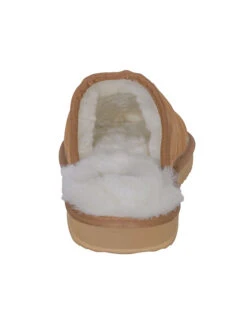 Aran Men's Slip-on Sheepskin Slippers -Modekleidung ZH SliponGent Chestnut 3 80603.1644419259