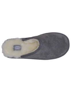Aran Men's Slip-on Sheepskin Slippers -Modekleidung ZH SliponGent Grey 1 65186.1644419296