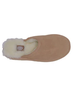 Aran Men's Slip-on Sheepskin Slippers -Modekleidung ZH SliponGent Sand 2 37106.1644419307