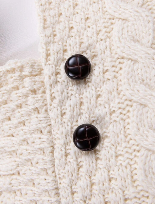 Spencer Clan Aran Poncho – Bild 4