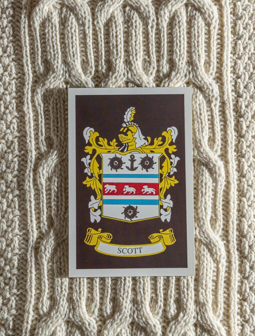 Scott Clan Aran Throw – Bild 2