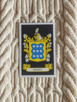 Bailey Clan Aran Throw