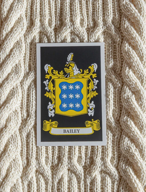 Bailey Clan Aran Throw