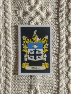 Powell Clan Aran Throw