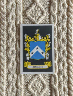 Roberts Clan Aran Throw