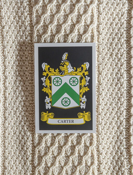 Carter Clan Aran Throw – Bild 2