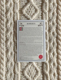 Roberts Clan Aran Throw -Modekleidung shot 60 98648.1601307657