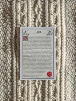 Hart Clan Aran Throw