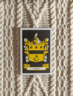 Burns Clan Aran Throw